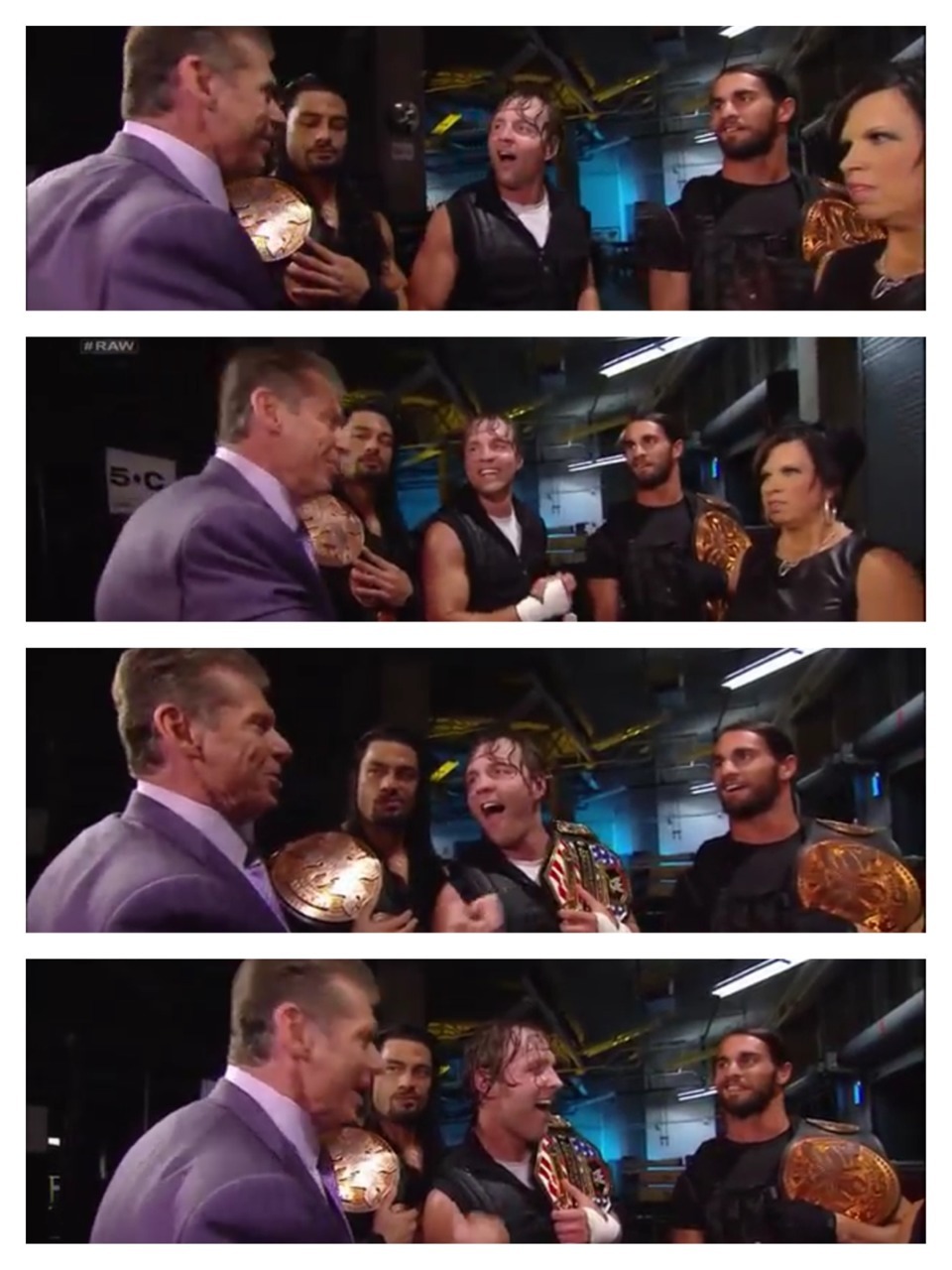 sierrahotelambroseambroseambrose:  “Thank you sir, thank you sir” -Dean Ambrose.