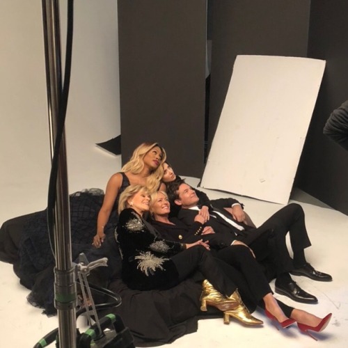 Behind the scenes of New York Magazine cover shooting, 4th June 2018.