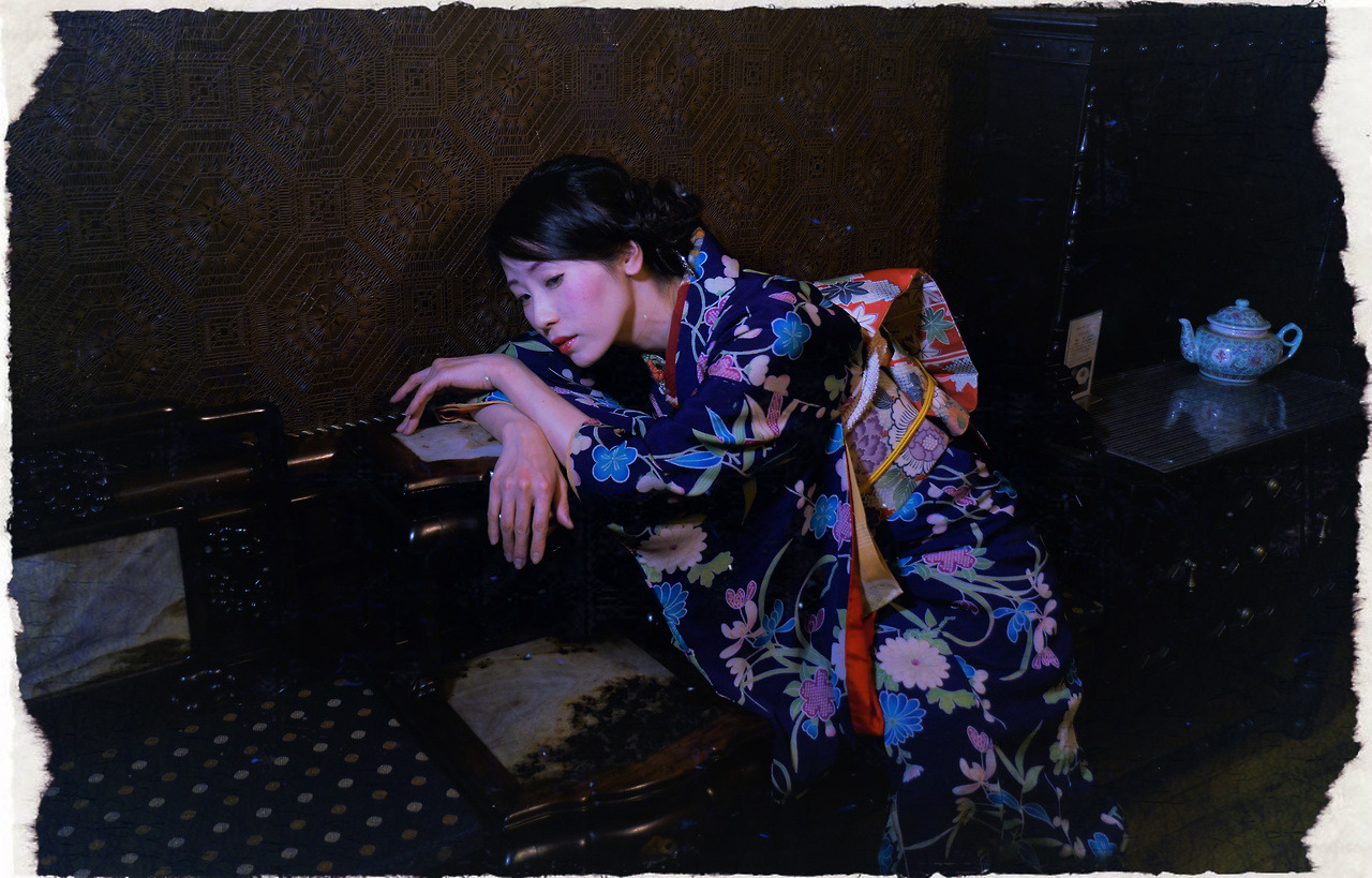 modoribashi237: 戻橋写真館モデル、着付　　 　　　　安藤 琴音様撮影、衣装協力　　　　　Kento