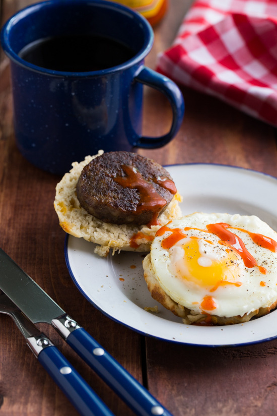 boozybakerr:  Campfire Breakfast Burger 