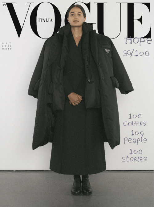 fashionfavdotcom: Cameron Russell by Mark Borthwick for Vogue Italia September 2020