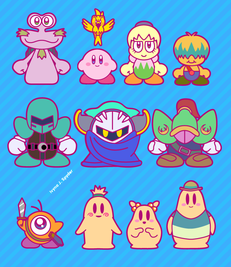 Characters appearing in Kirby Right Back At Ya  Kirby 3D Anime  Anime Planet