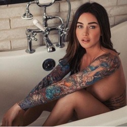 tattoogirls2:  HOTTER then HELL –&gt; http://tattoogirls2.tumblr.com/ posting here NON adult pics only !!! want more sexy follow –&gt; http://essesays.tumblr.com #tattoo #tatted #tatts #inked