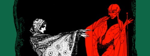 vonmoors:F A U S T  -  goetheillustrated by Harry Clarke