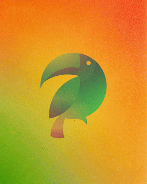 archatlas:13 Animals Made From 13 CirclesInspired by the Twitter logo, which is made from 13 perfect