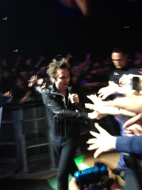 destroy-demonocracy:  Matt Bellamy in Tokyo, 11/01/2013