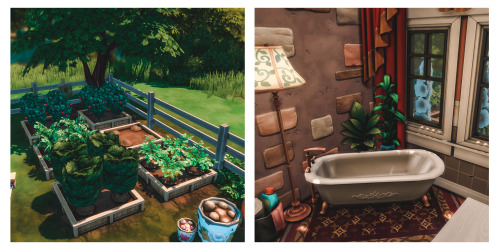 BEE FARM NO CC, 30x20 in Windenburg cozy village farm for 2-3 sim with some pets <3 DOWNLOAD | pa