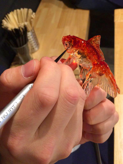 itscolossal:  Realistic Animal Lollipops and Sugar Sculptures by ‘Amezaiku’ Artisan Shinri Tezuka