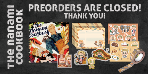 … and that’s a wrap! Preorders are now closed! Thank you so much for all of your incredible support!
