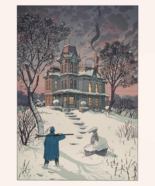 jaredfromblackyard:Agatha Christie inspired illustration I did a while ago. I guess I never posted t
