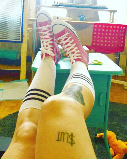 280/365. #pinkchucktaylors #pinkchucks #365daysofpanties