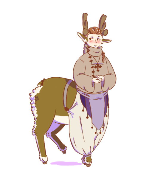 recipe-for-monsters: Practice drawing Donner in another OC’s outfit for an art challenge on Toyhou.s
