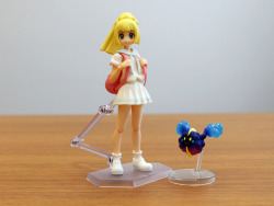 shelgon:Pokémon Daisuki Club images from the upcoming Pokémon FIGMA  &quot;Z-powered form&quot; Lillie Figurine by GOOD SMILE