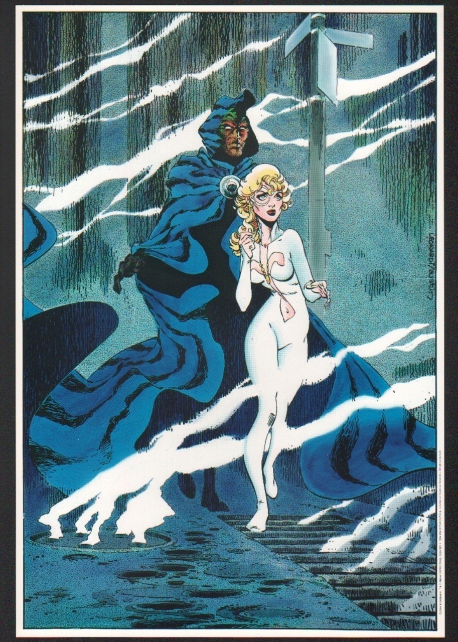 brianmichaelbendis:  1984 - Cloak &amp; Dagger Portfolio Part #2By Rick Leonardi