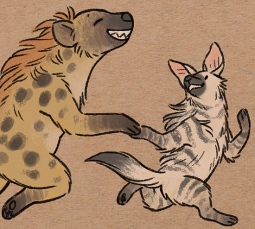 my inbox and twitter both informed me that not only does International Hyena Day exist, but that it&