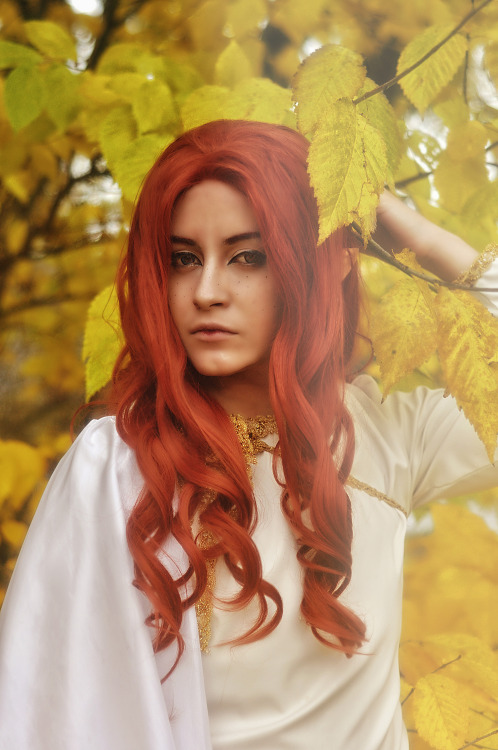 So, here is first part of our “Forgiveness” photoshoot. Nerdanel by me Maedhros by Emper