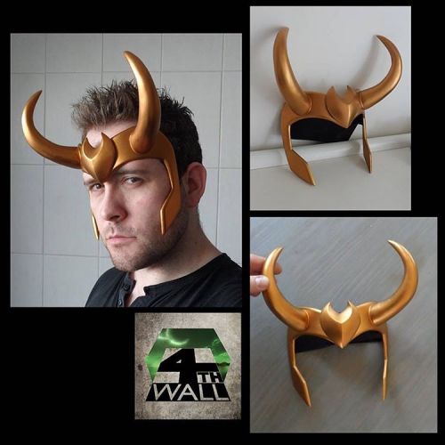 Our kid Loki crown. Contact us on Facebook for order information #4thwalldesign #loki #cosplay #marv