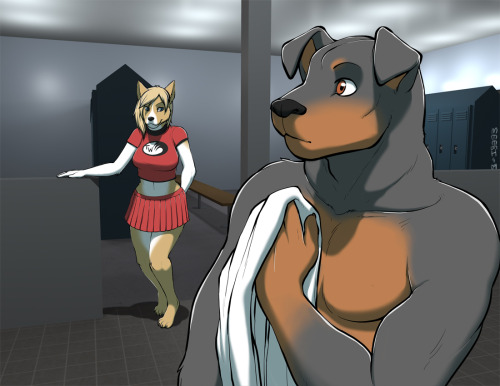 furry-yiff-comics:  The Coach and the Corgi porn pictures