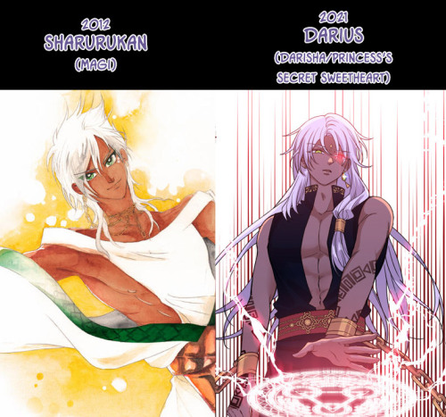  After 9 years, my skills haven’t improved at all, but my love for tan skin, silver hair man n