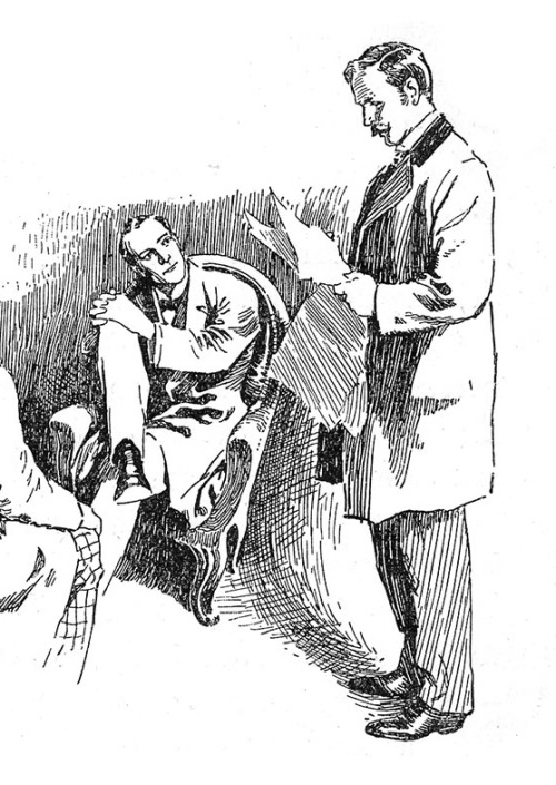 The Red-Headed League Illustration By Richard Gutschmidt (1902)