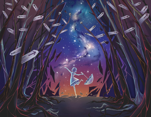 Pathway to the UnknownMy entry for Mrsuicidesheep’s art challenge. This year’s theme is 