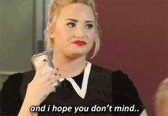 empathy:  Demi Tweets Simon 80s Picture 