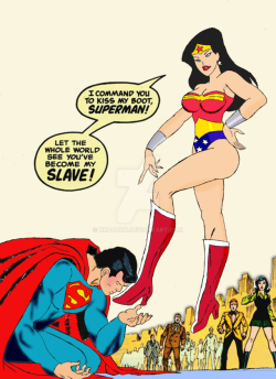  Wonder Woman’s Slave by xkadock  