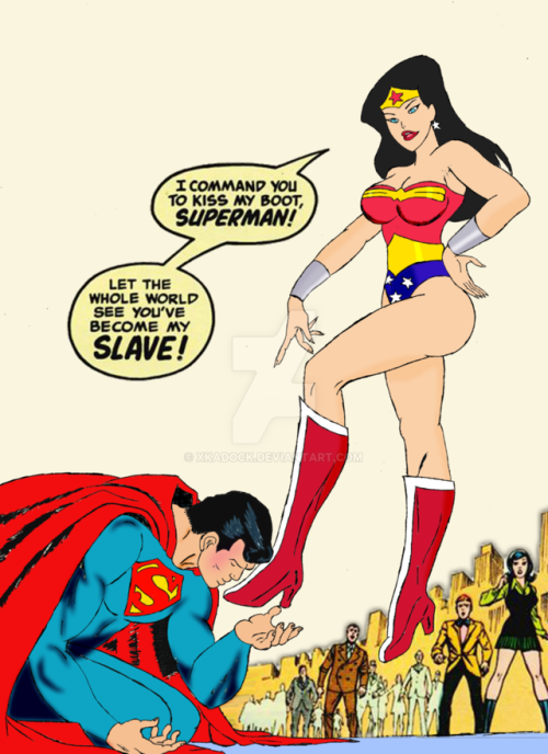 Wonder Woman’s Slave by xkadock   