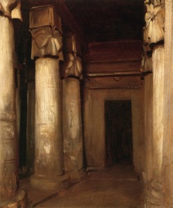 artist-sargent:  Temple of Denderah, John