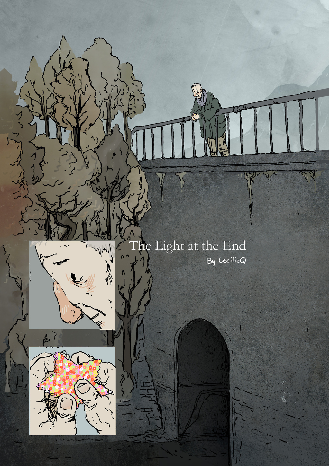 theanimationworkshop: cecilieq:  The Light at the End A comic about letting go. 