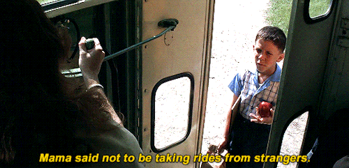 quentintaratino:Forrest Gump (1994) dir. Robert Zemeckis