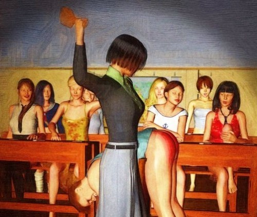put2theswords: stepmoms-punish:  Many new stepmoms wonder whether or not it is appropriate to spank their new stepsons in front of the girls.  All evidence points to the conclusion that boys who are spanked in front of their sisters and stepsisters end