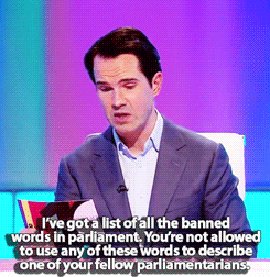 sandandglass:  These are the most British insults I’ve ever heard.  