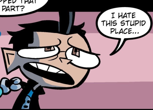 And a RAD ZIM: From: Invader Zim issue 48 