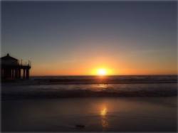 at Manhattan Beach Pier