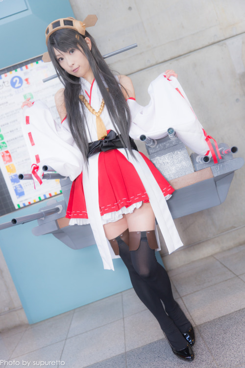 cosplaygirl: 「アゲハ」さん(艦隊これくしょん -艦これ- 戦艦 榛名)【Twitter:ageha_ulysses Cure:21299】 | Flickr - Photo Sharin