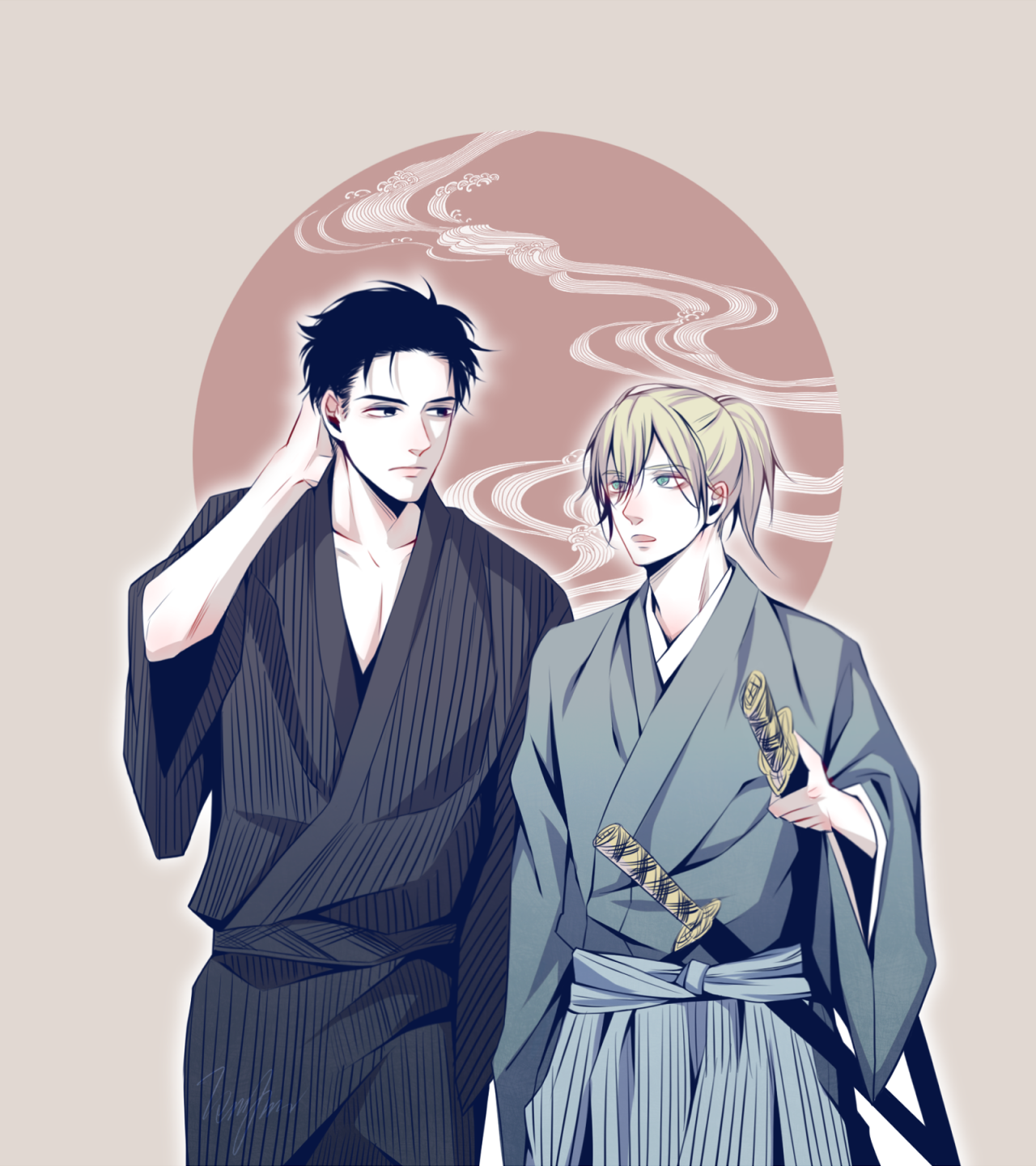 story-kat:  Art by   阿灰大叔   Posted with Permission 