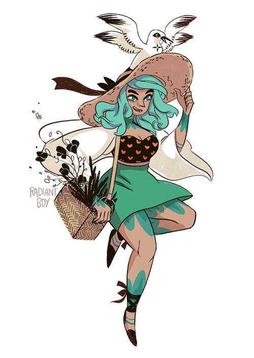 radiantboy:  Beach Witch.