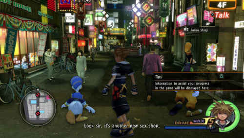 lifewithmike: When’s Sora and crew gonna visit Kamurocho? Give me THAT crossover, y’all.