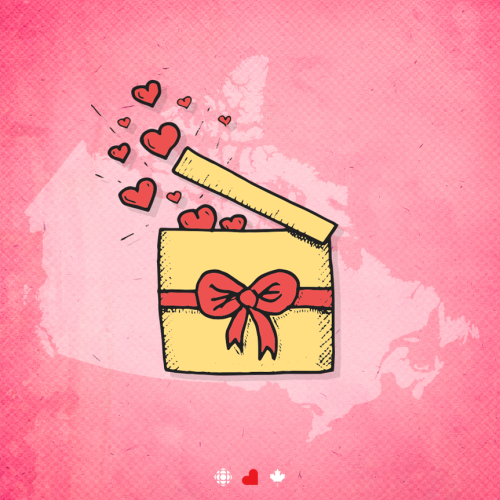 Do you remember making a Valentine’s Day card box in elementary school? #loveCanada