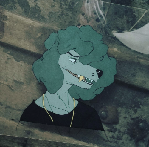 entoxia:some cel painting experiments i did the other week featuring dean and kitty kat. ive learned a lot during these, but have some more experimenting to do..