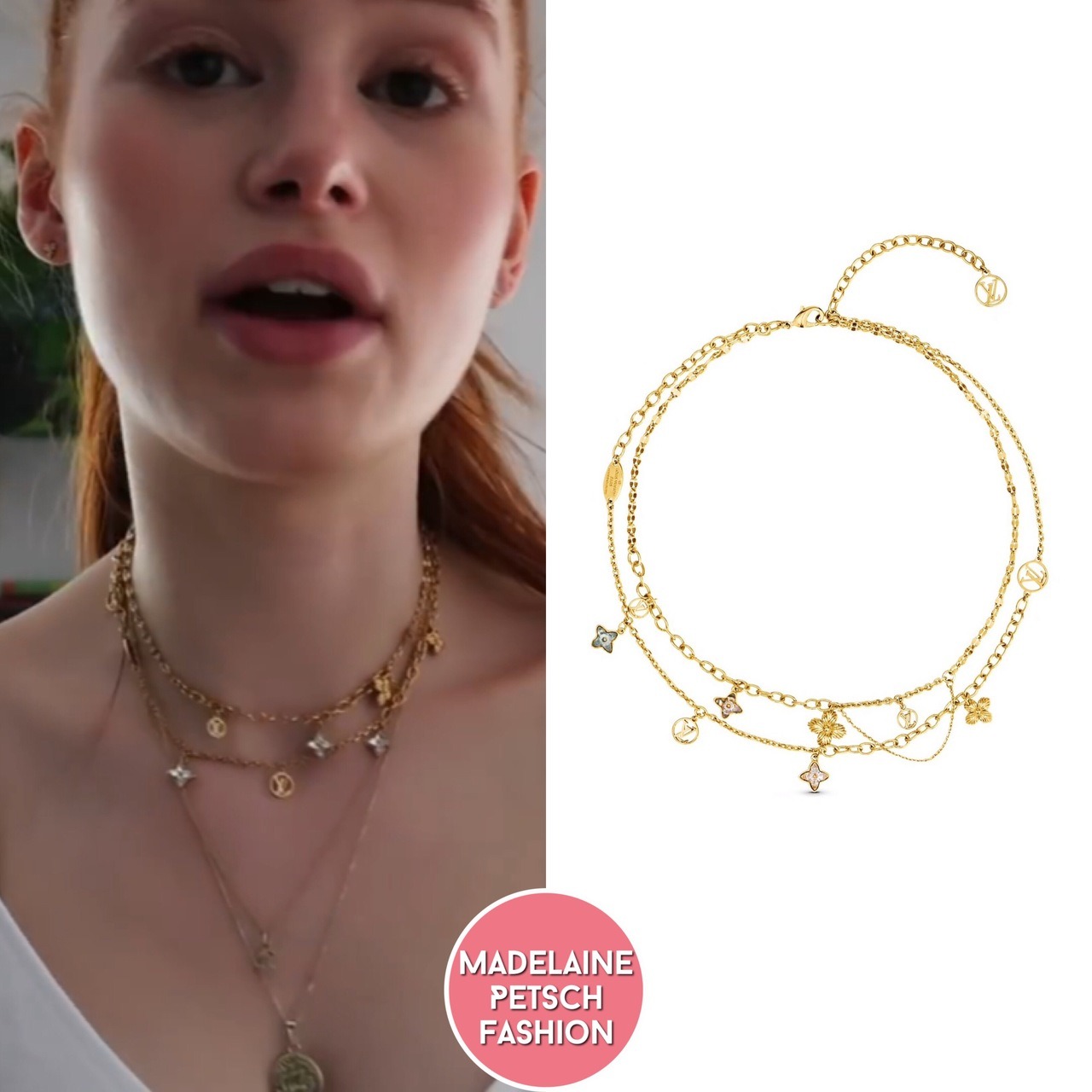 Chaming Gold Friendship Necklace