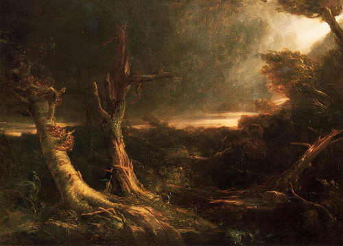 A Tornado in the Wilderness, 1835, Thomas ColeMedium: oil,canvaswww.wikiart.org/en/thomas-co