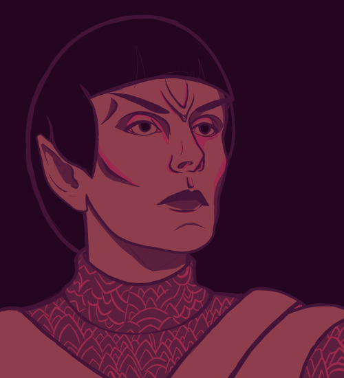 romulan!Troi in palette #25 for flowerinthesidewalk