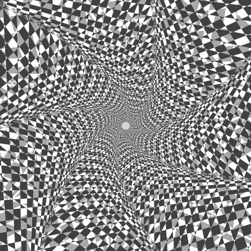 theleeallure:  Undulating Star Spiral 