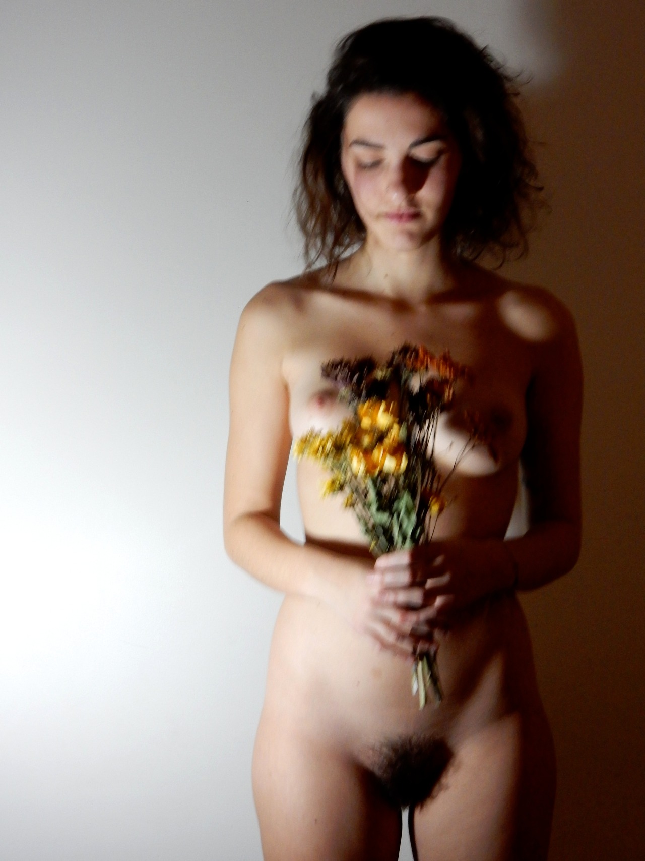 therainiscoming:fuzzy w/ flowers