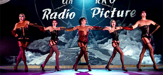 madeline-kahn:  Dancing in Film:The Rocky Horror Picture Show (1975) dir. Jim SharmanChoreography