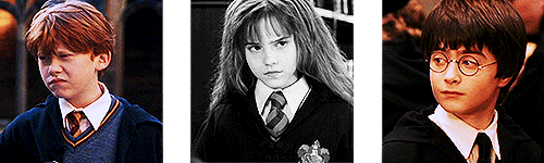 hermiionegrangers:  HP MEME » Two Books/Films [&frac12;]  Harry Potter and