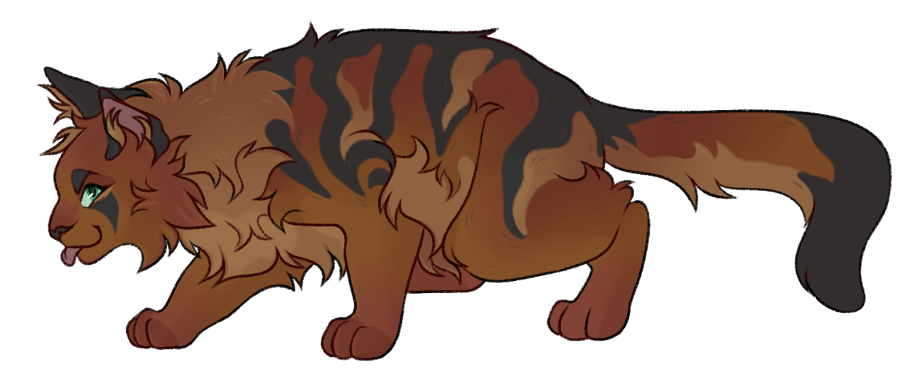 Firepaw V2-Gatos Guerreiros - Desenho de asrieldremurr_ - Gartic