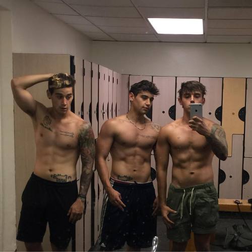 hotfamousmen:  Jai Brooks, Luke Brooks and Beau Brooks  